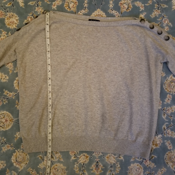 Theory Light Grey Sweater - Picture 5 of 7